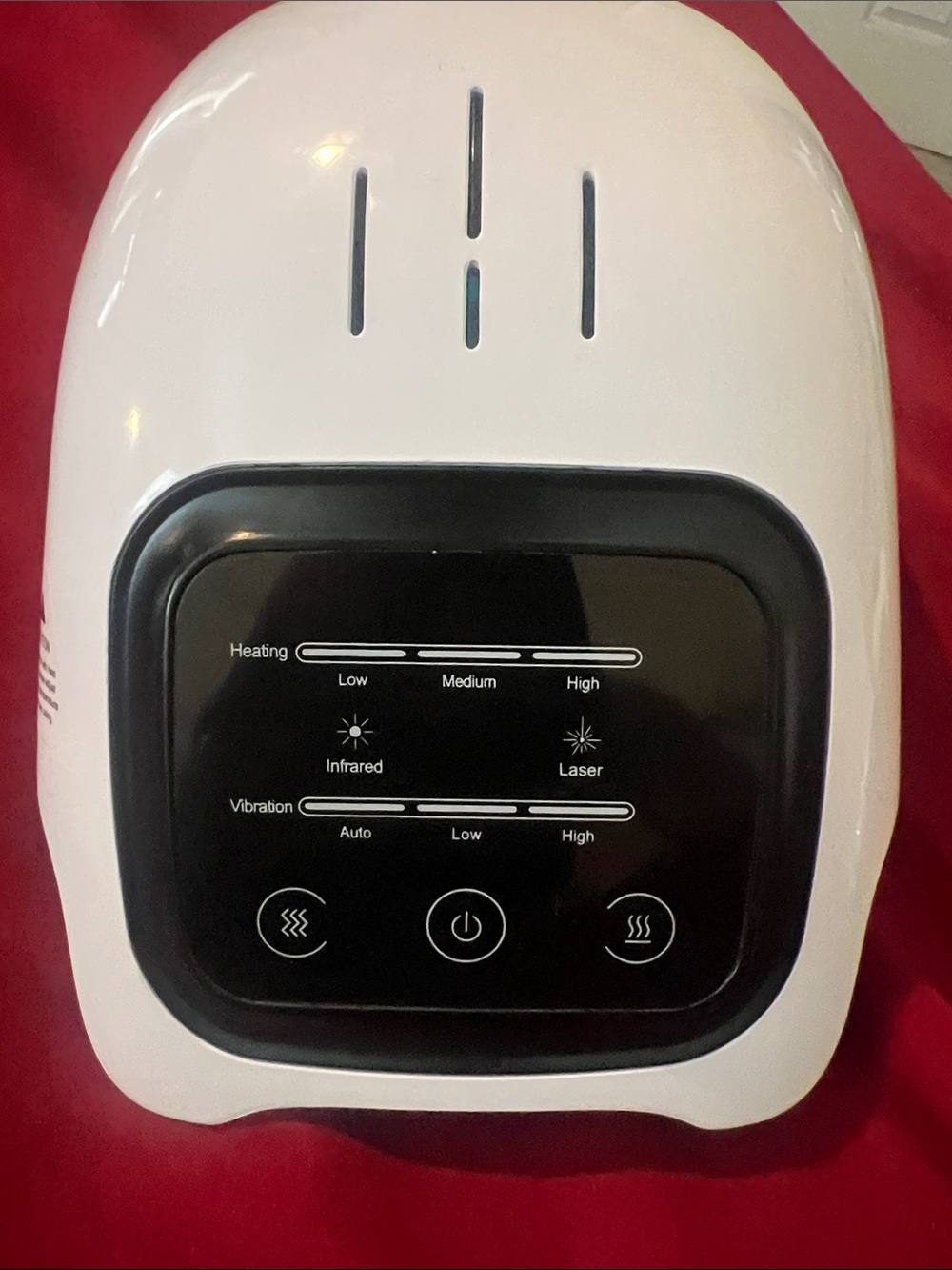 White LED Therapy & Heating knee massager Device